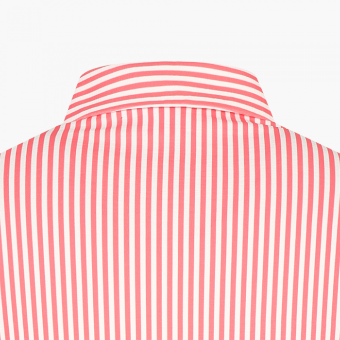 여성 스트라이프 아트웍 셔츠형 티셔츠